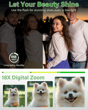Lacegre with included 32GB SD card and two batteries for ready-to-shoot benefit