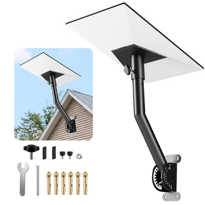 LacksNLids front view of the black Starlink mount showing durable design and secure fit