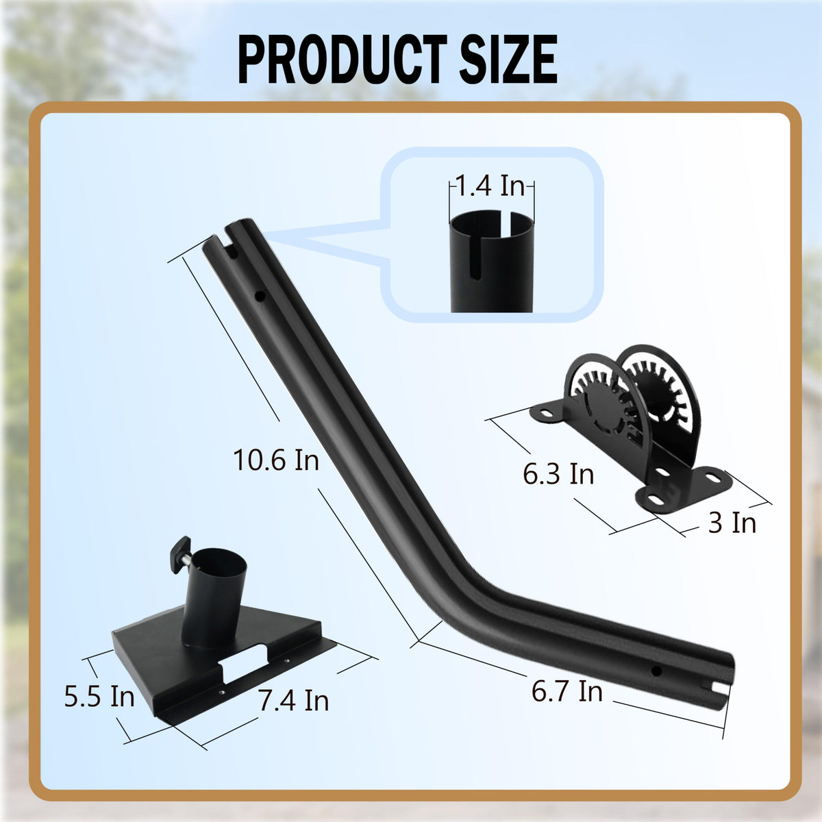 LacksNLids scale photo with ruler showing compact mount size for planning and fit