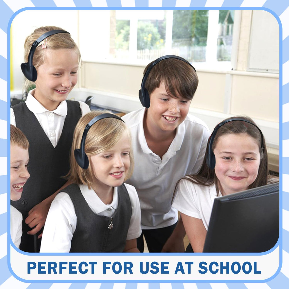 Ladont 1.2-meter cable: roomy movement for classroom activities.