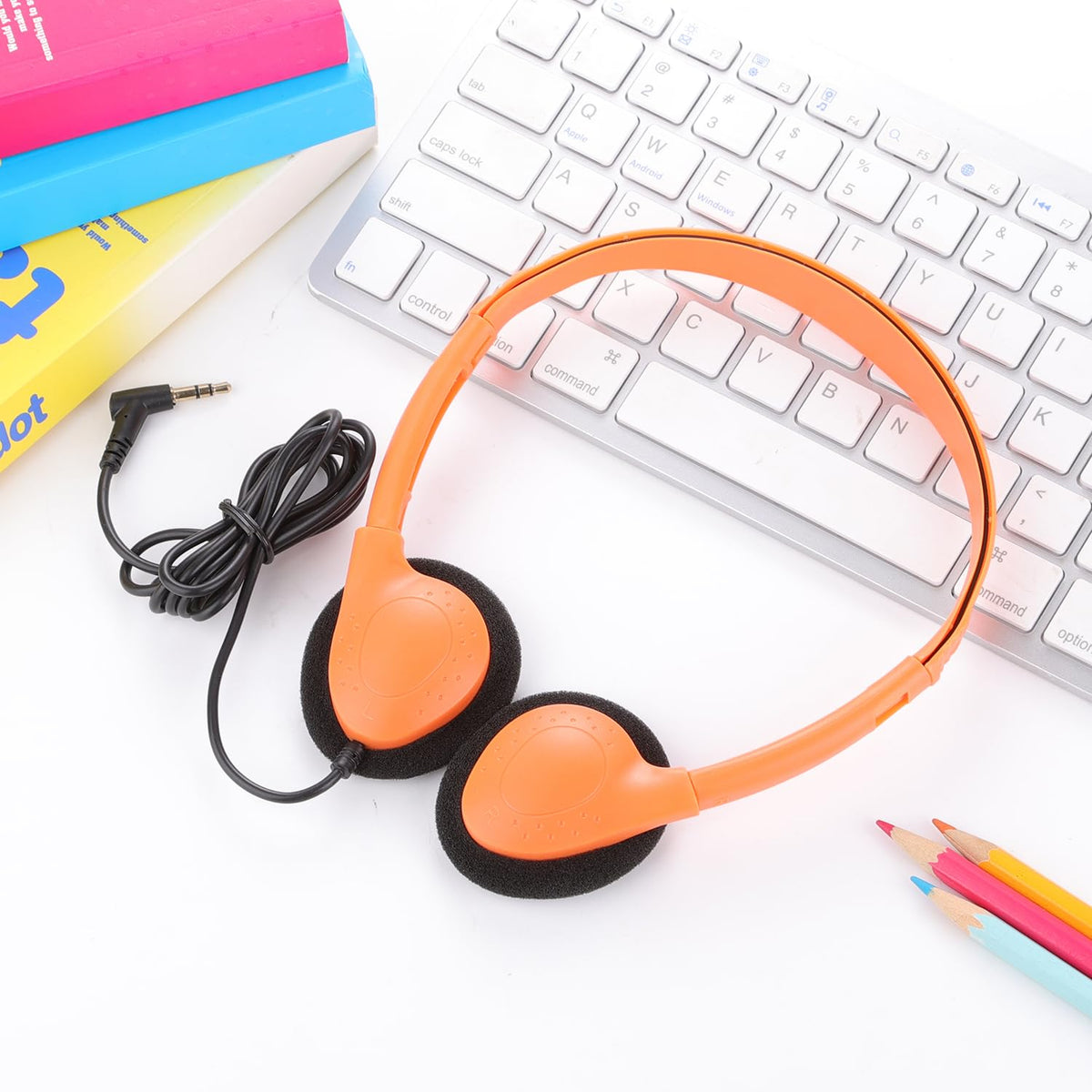 Ladont classroom headphones sturdy construction materials for daily use.