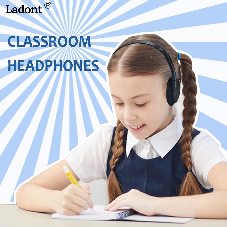Ladont padded ear cushion close-up showing comfort for long lessons