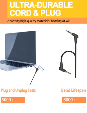 Ladont Chromebook-compatible headphones for seamless classroom connectivity.