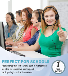 Ladont Kids Headphones sturdy design withstands daily school use