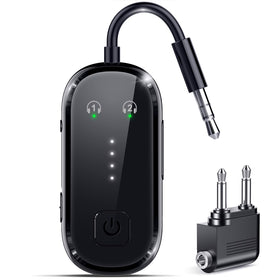 LAICOMEIN front view showing ports and compact travel-ready design benefit