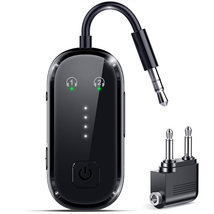 LAICOMEIN front view showing ports and compact travel-ready design benefit