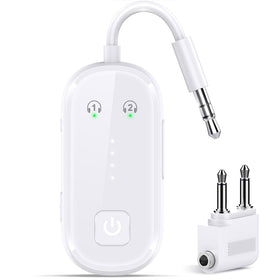 LAICOMEIN front view showing ports and compact design, ideal for travel convenience