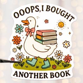 LakoArt glossy book stickers featuring library quotes for readers.