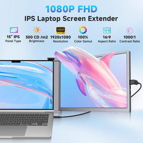Lalovin 1080p triple-screen setup for vibrant, clear visuals
