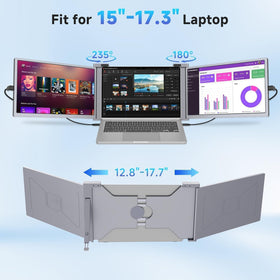 Lalovin magnetic attachment keeps the triple screen steady