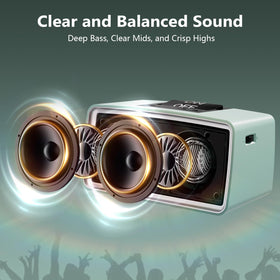 Lamborsafe One-Button nostalgic design plus clear sound for familiar listening.