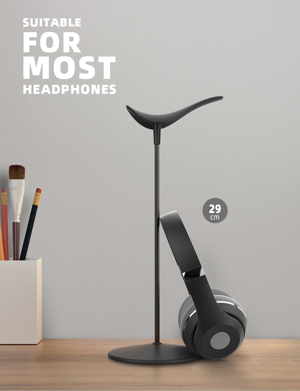 Lamicall gift-ready headphone stand for gamers and music lovers