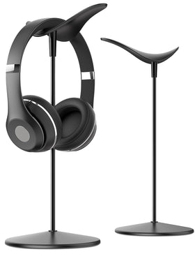 Lamicall headphone stand with robin design offers stable desk support for all headsets