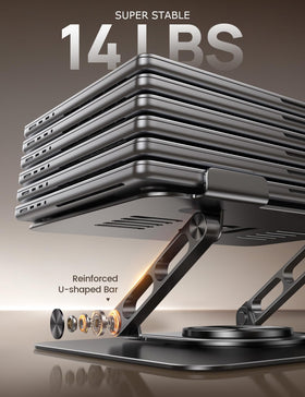 Lamicall aluminum surface texture emphasizing durable construction and stable support