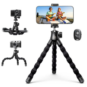 Lamicall Tripod for iPhone with ultra-stable setup and remote control for clear shots