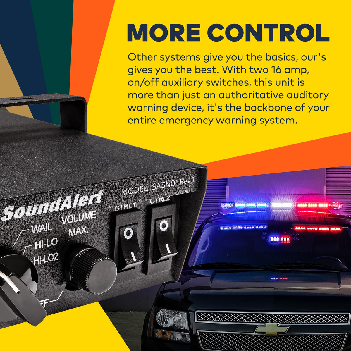LAMPHUS SoundAlert horn override button enables seamless horn integration while driving