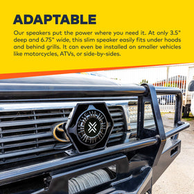 Lamphus ThunderWave under-hood fit highlights compact dimensions