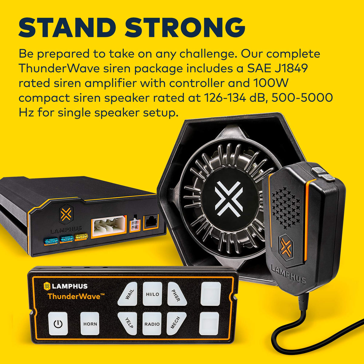 LAMPHUS ThunderWave remote-mount controller setup for flexible installation