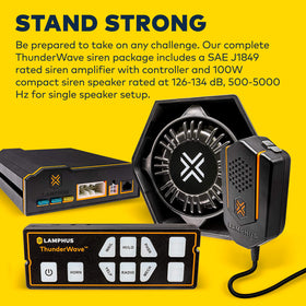 LAMPHUS ThunderWave remote-mount controller setup for flexible installation