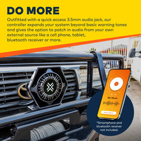 LAMPHUS ThunderWave hands-free air horn for effortless signaling