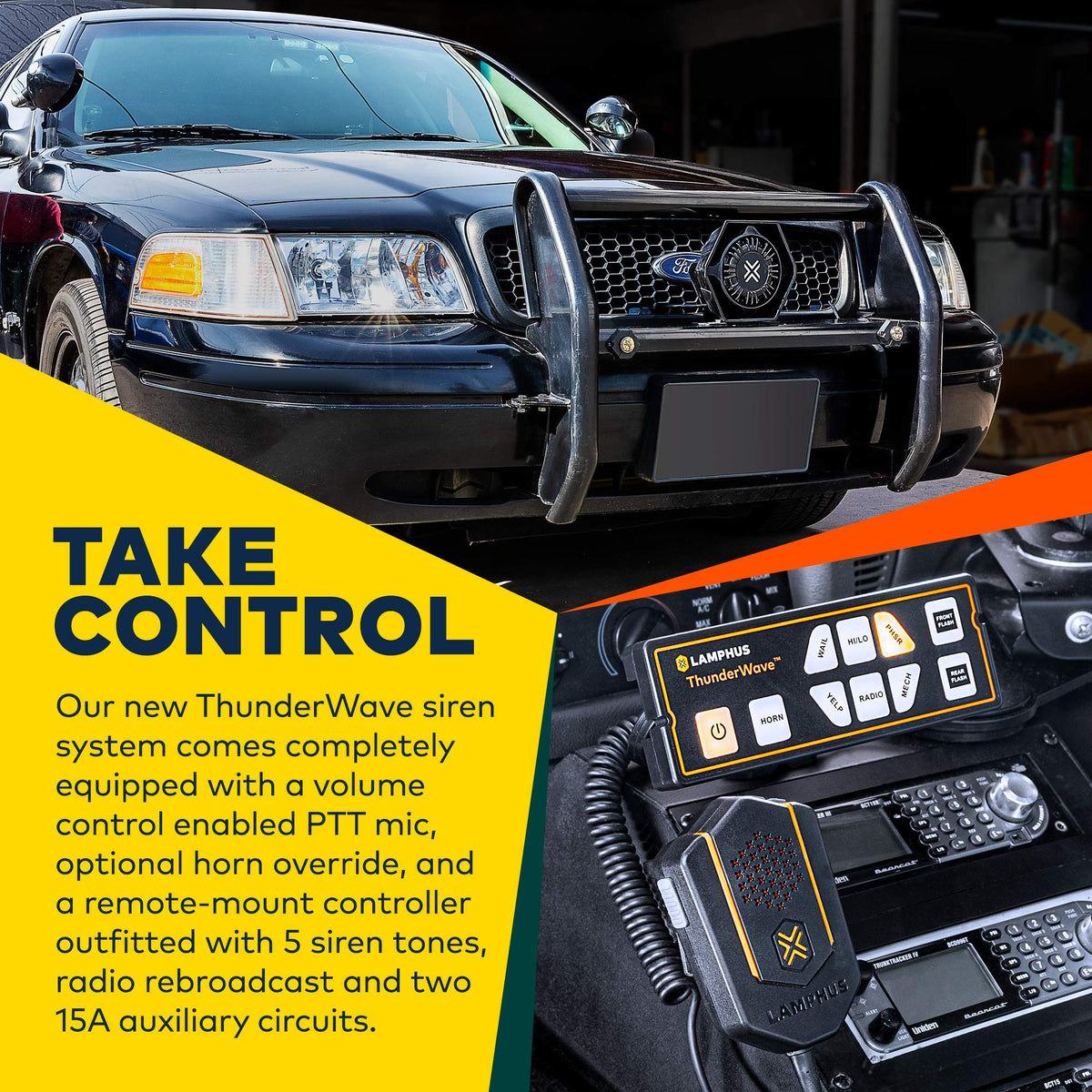 LAMPHUS ThunderWave amplifier and controller ensuring clear tones