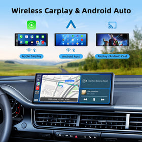 LAMTTO close-up of touchscreen demonstrating crisp HD clarity