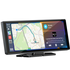 LAMTTO front display on dashboard showing apps and easy control