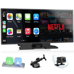 LAMTTO upgraded 11-inch wireless CarPlay screen boosts in-car entertainment and navigation.