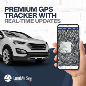  LandAirSea 54 Premium Edition magnetic attachment enables discreet mounting.