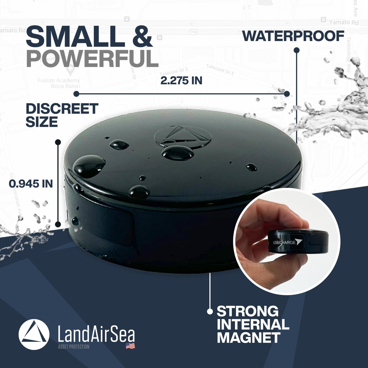  LandAirSea 54 Premium Edition IP67 waterproof design withstands harsh conditions.