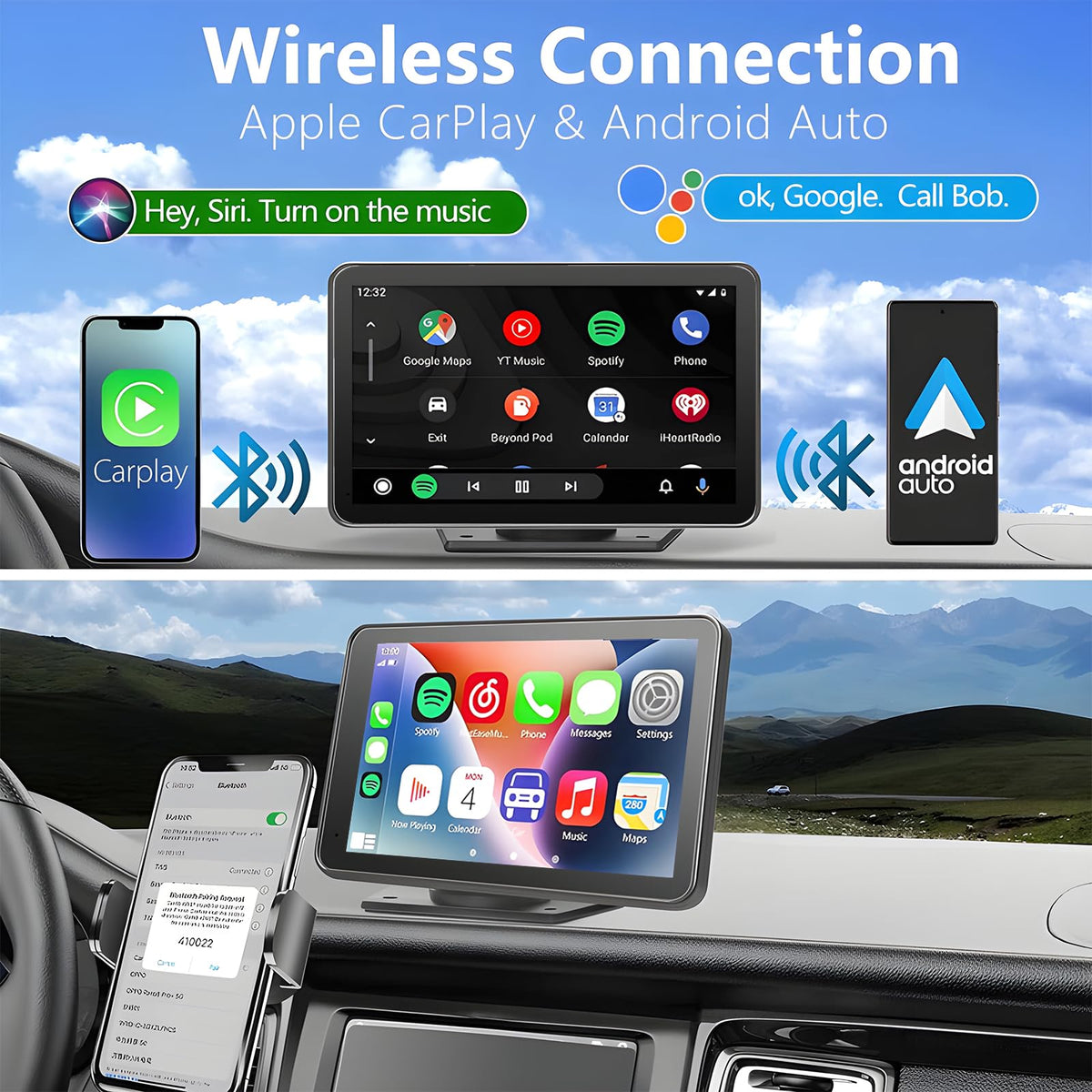 LANGDA HD backup camera close-up improving rear visibility