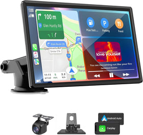 LANGDA front 7-inch display showing CarPlay for clearer controls