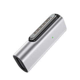 Lanhiem 140W Magnetic 3 adapter front view for MacBook charging