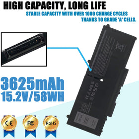 LAQUEENA closeup of battery label with part numbers for easy compatibility check
