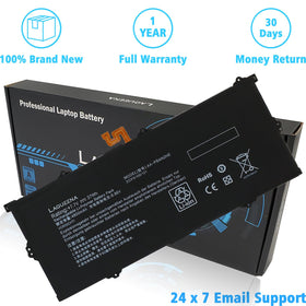 LAQUEENA capacity marking zoom highlighting 37Wh specification benefit