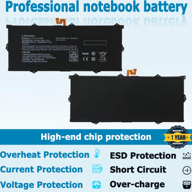 LAQUEENA battery installed in laptop demonstrating immediate power restoration