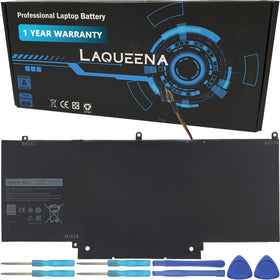 LAQUEENA battery front view showing model and clean fit benefit