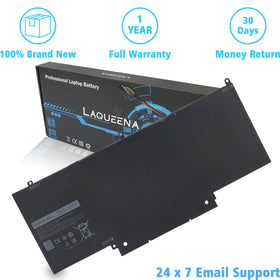 LAQUEENA battery next to ruler showing compact size and accurate fit benefit
