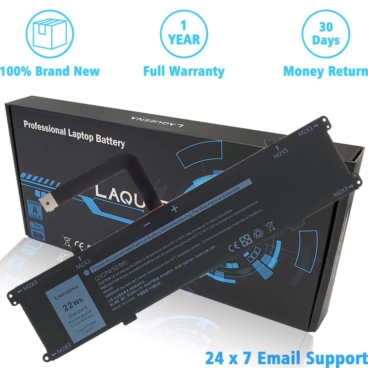 LAQUEENA FTD6M installation guide image for keyboard swap