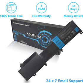 LAQUEENA battery installed in Dell Inspiron showing restored portability and power