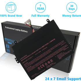 LAQUEENA battery installed in laptop restoring power for uninterrupted work