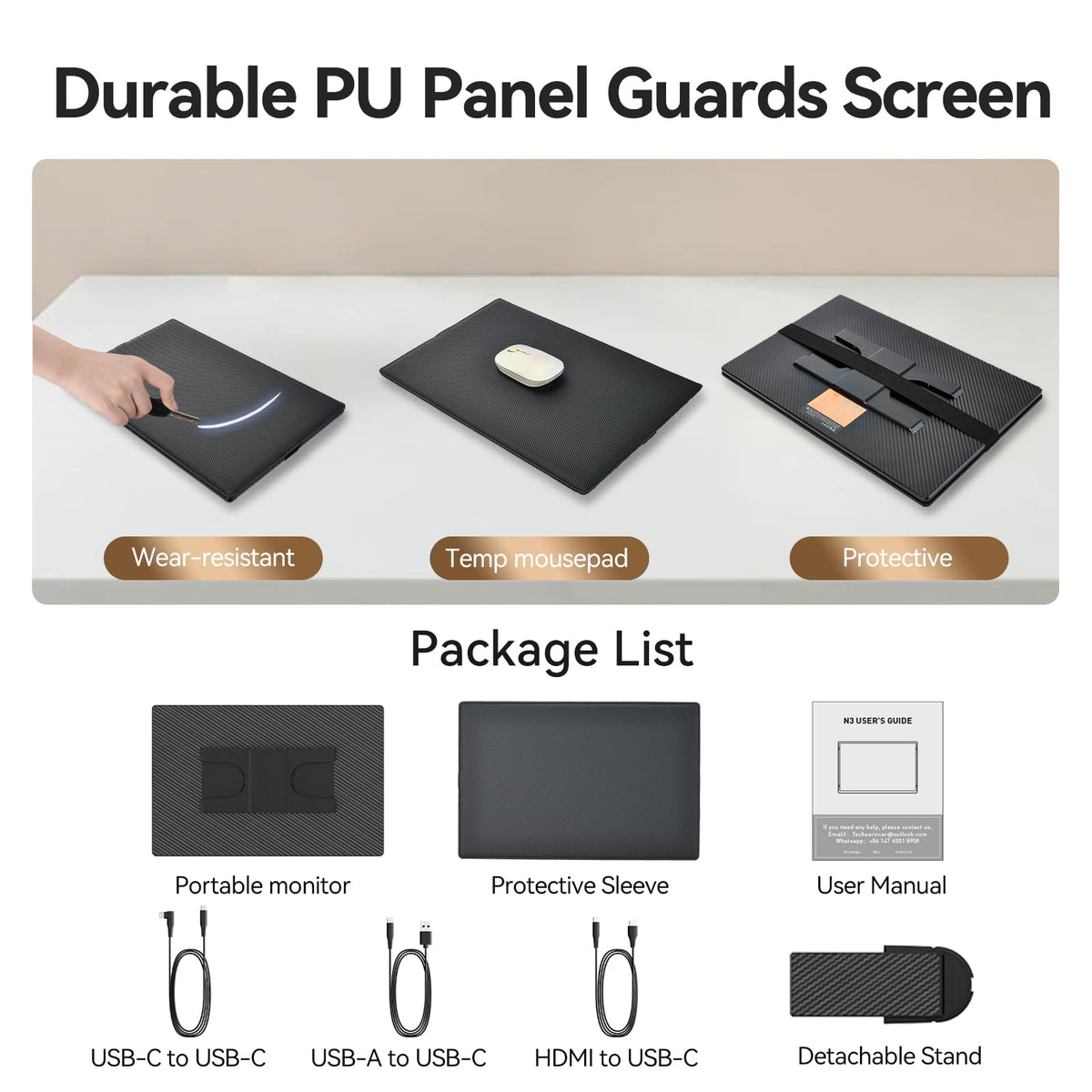 Larksmile desk setup supports easy multi-tasking with a second screen
