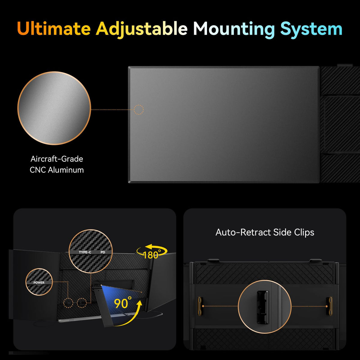 Larksmile travel-friendly monitor designed for easy packing and on-the-road use.