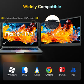 Larksmile universal compatibility works with macOS, Windows, Chrome OS, and Linux via USB-C.