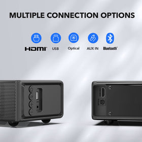 LARKSOUND connected via HDMI ARC for simplified TV control