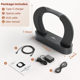 LARKSOUND long battery life up to 10 hours.