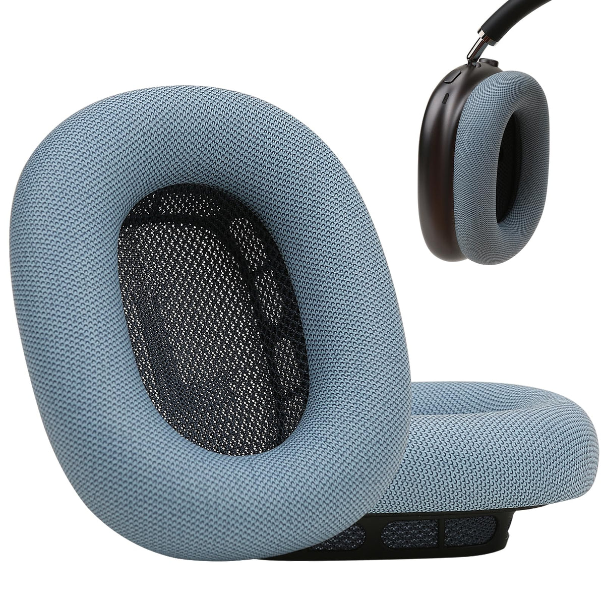 Laselan airpods max cushions blue for a snug, immersive listening experience