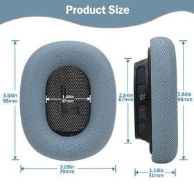 Laselan airpods max cushions violet enhance style while reducing external noise leakage