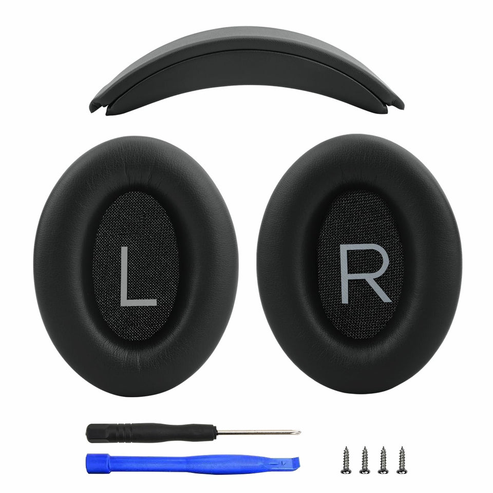 Laselan Bose QC45 headband cushion for long listening comfort and fit.