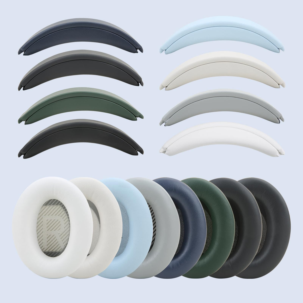 Laselan dimensions-specs show precise sizing for Bose QC models
